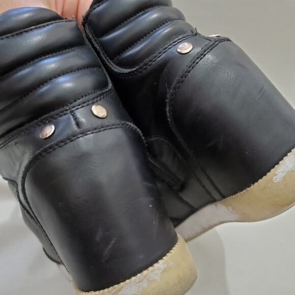 JustFab | Tindy Wedge Lace Up and Zip Sneakers - Picture 7 of 10